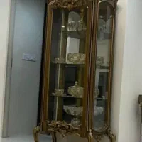 بوفه طلایی جنس چوب راش