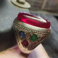 انگشتر یاقوت درجه یک برمه