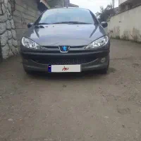 پژو ۲۰۶ مدل ۸۴ دور رنگ تمیز