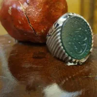 انگشتر عقیق سبز خطی|جواهرات|اصفهان, مسجد مصلی|دیوار