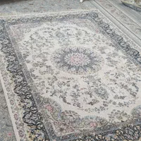فرش  چهار و شش متری طرح دستبافت گلاریس کاشان1500شا