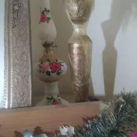 اینه وشمعدان.|آینه|خمینی‌شهر, |دیوار