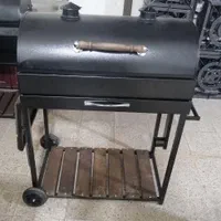 باربیکیو ذغالی 40×90 کباب پز ومنقل ذغالی