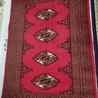 فرش پادری ۱۱۰*۸۰ لاکی دستباف پشمی