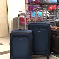 چمدان (پارچه ریپس خارجی) ارسال فوری و رایگان|کیف، کفش، کمربند|مشهد, عیدگاه|دیوار