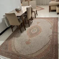 فرش پاسارگاد ۷۰۰شانه تراکم۲۵۵۰ پلی‌استر پنبه کتان