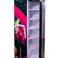 یخچال تک درب ویترینی