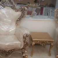 مبل استیل ۹ نفره چوب گردو|مبلمان خانگی و میز عسلی|فردیس, منظریه|دیوار