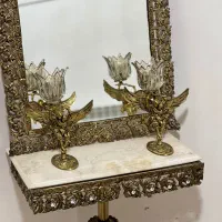 آینه برنز آلیاژ تمیز|آینه|مهاباد (آذربایجان غربی), |دیوار