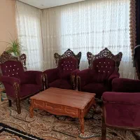 مبل هفت نفره با دوتا میزبان