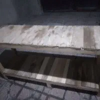 میز چوبی  برای میوه فروشی