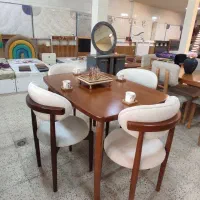 ست ۴ نفره مدل نوبل|میز و صندلی غذاخوری|سنندج, |دیوار