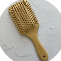 برس مو چوبی طبی مربعی