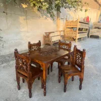 تخت سنتی کیان با رنگ( شاپان و پلی استر)|مبلمان خانگی و میز عسلی|کرج, پیشاهنگی|دیوار