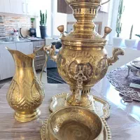 سماور برنجی