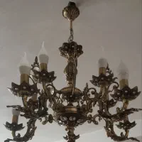 لوستر برنز و آشپزخانه