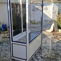 ویترین آلومینیوم|بوفه، ویترین، کنسول|صومعه‌سرا, |دیوار