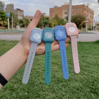 ساعت سیلیکونی با رنگبندی پاستیلی