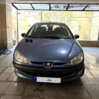 پژو ۲۰۶ تیپ ۵ مدل ۱۳۹۳ بدنه و موتور سالم