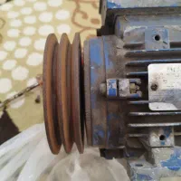 پمپ سه فاز سالم اصل ایتالیا با پلی تسمه ای تهویه