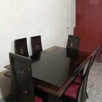 میز نهار خوری ۶نفره|میز و صندلی غذاخوری|الشتر, |دیوار