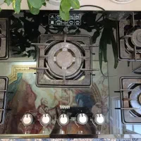 گاز رومیزی شیشه ای