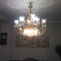 لوستر استیل طلایی|لوستر و چراغ آویز|تهران, وصفنارد|دیوار