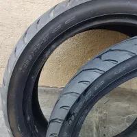لاستیک DUNLOP عقب و جلو موتورسیکلت NS آپاچی ZX|قطعات یدکی و لوازم جانبی|تهران, بلوار کشاورز|دیوار