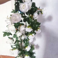 گل مصنوعی سر گل شکوفه و شاخه اب