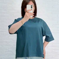 تیشرت باکسی دخترانه