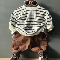 ست لباس پسرانه نیلا نیکان نو