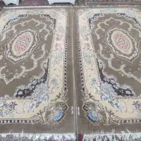یک جفت فرش ۶ متری گردویی بهشت هلال
