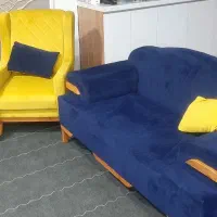 فروش مبل در حد نو|مبلمان خانگی و میز عسلی|امیدیه, |دیوار