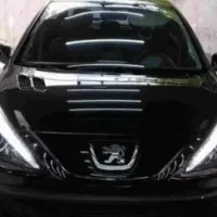 پژو ۲۰۷ مشکی سقف فلزی دستی ۱۴۰۲ بی خط و خش