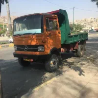 خاور کمپرسی حمل مصالح‌ساختمانی‌ماسه‌بلوک‌نخاله