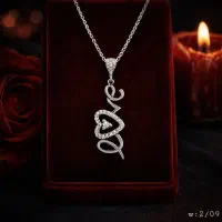 پلاک عاشقانه ، نقره ، انلاین شاپ رفیعی