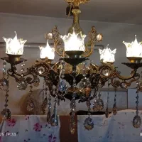 یک عدد لوستر به همراه لوازمات|لوستر و چراغ آویز|مشهد, امیر|دیوار