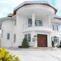 نقاشی ساختمان. پتینه و آلاچیق و آبنما بتنی