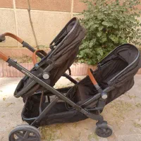 کالسکه دوقلو ببکو|کالسکه و لوازم جانبی|کرج, شهرک بنفشه|دیوار