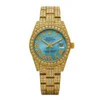 ساعت رولکس زنانه مدل datejust فول نگین