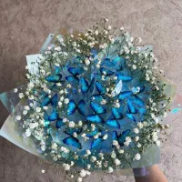 گل پروانه. هدیه . یلدا . روز پدر . ولنتاین|گل مصنوعی|تبریز, |دیوار