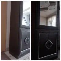 آینه وشمعدان|بوفه، ویترین، کنسول|باغستان, |دیوار