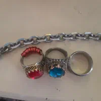 انگشتر های زیبا تکی 100دست بد|بدلیجات|خوی, |دیوار