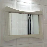 ست آینه سرویس بهداشتی جا مایع و جا مسواک باهم