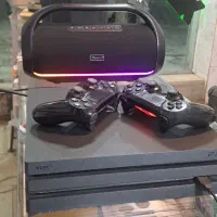 ps4 pro 1tb پلی فور پرو دو دسته فول گیم کپی خور|کنسول، بازی ویدئویی و آنلاین|مشهد, شهرک مهرگان|دیوار