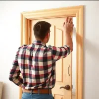 نصاب حرفه ای  درب چوبی و آهنی و ساخت درب چوبی|خدمات پیشه و مهارت|شاهرود, |دیوار