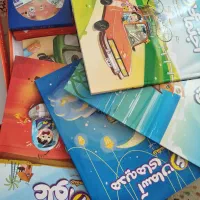 مجموعه سی دی و کتاب ششم ابتدایی پرش