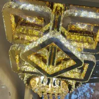 انواع لوستر های کریستالی زیر قیمت تخفیف ویژه یلدا|لوستر و چراغ آویز|اهر, |دیوار