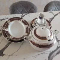 چینی خاتم کاری سورمه ای