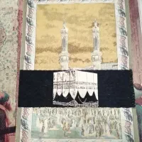 تابلوفرش مکه|تابلو فرش|پاکدشت, پاکدشت (مامازند)|دیوار